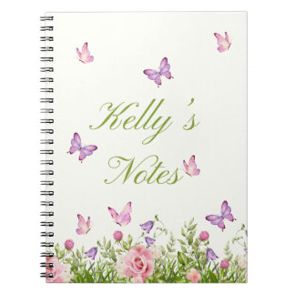 Floral and Butterfly Stunning Notebook
