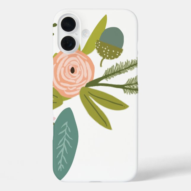 Floral and Fauna Case-Mate iPhone Case (Back)