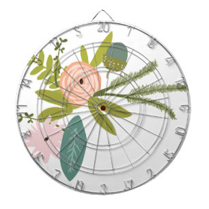 Floral and Fauna Dartboard