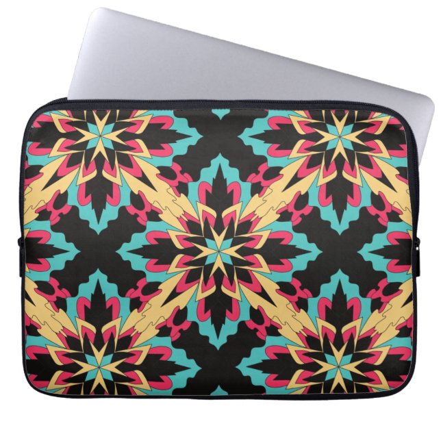 Floral And Glamour Seamless Fashion Cute   Laptop Sleeve (Front)
