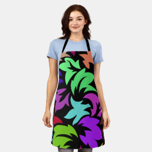 Floral And Glamour Seamless Stylish Summer Apron