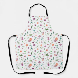 Floral Apron – Cute Birthday Gift for Mom or Her