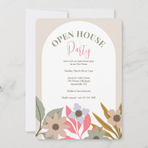 Floral Arch Invitation
