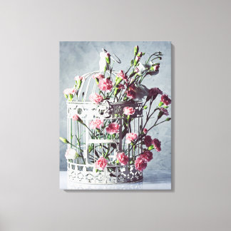 Floral arrangement canvas print