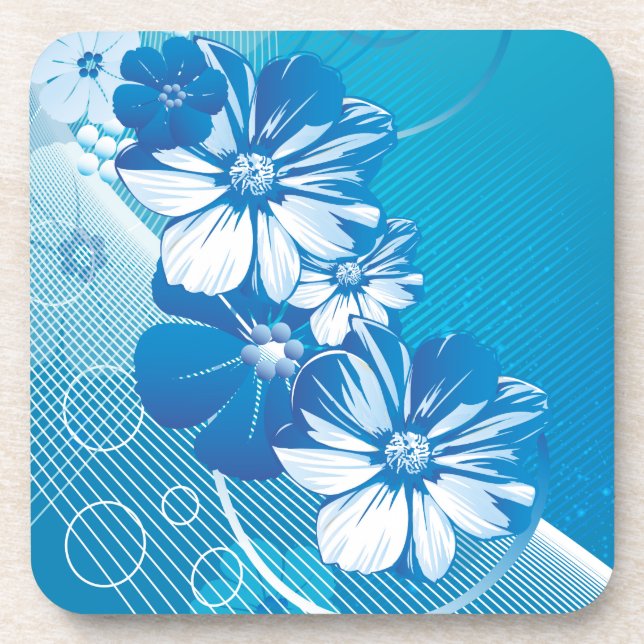 Floral Art 10 Coaster (Front)