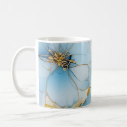 Floral art  coffee mug