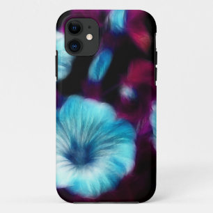 Floral art-  Esoteric Petunias iPhone 11 Case