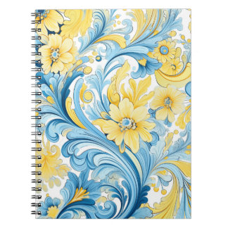 Floral art in Ukrainian motifs  Notebook