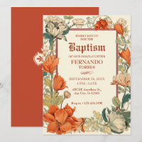 Floral Artistic Baptism