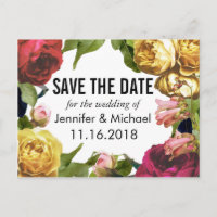 Floral Artistry Save the Date
