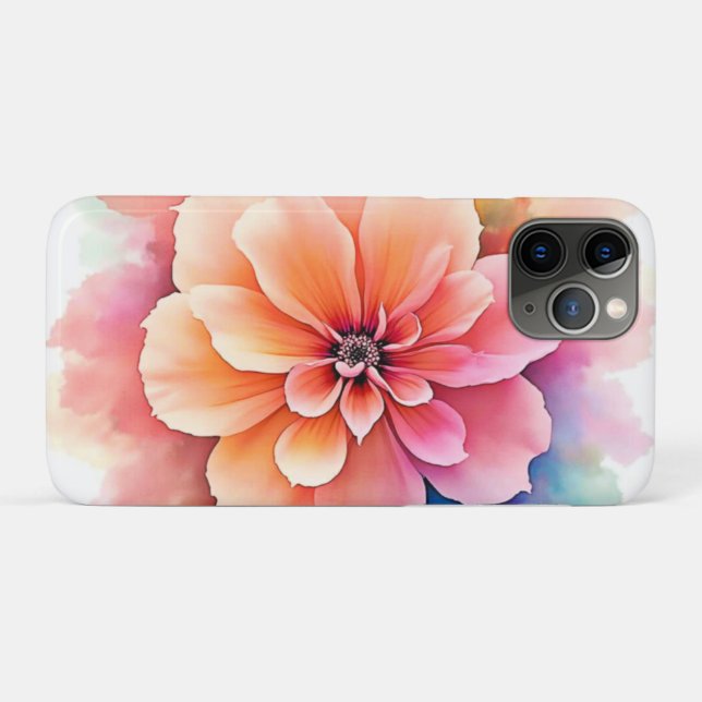 Floral Artistry Unveiled Design Case-Mate iPhone Case (Back (Horizontal))