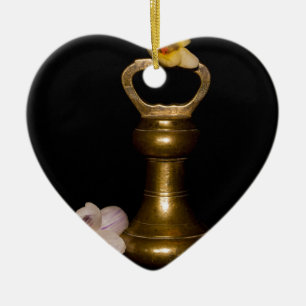 Floral Attraction Ceramic Ornament