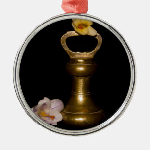 Floral Attraction Metal Ornament