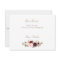 Floral Autumn Will You Be My Bridesmaid Card