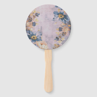 Floral Baby Shower Hand Fan