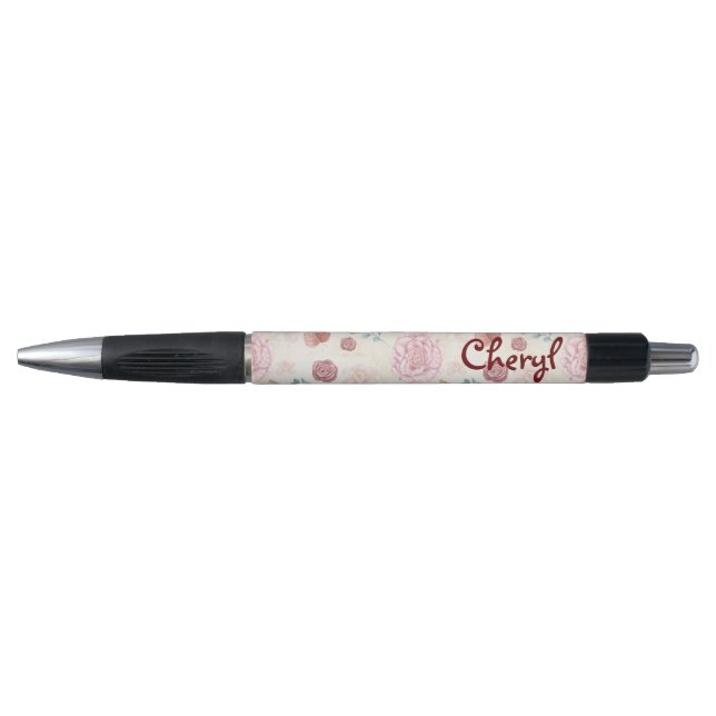 Floral Back to School Pen (Front)