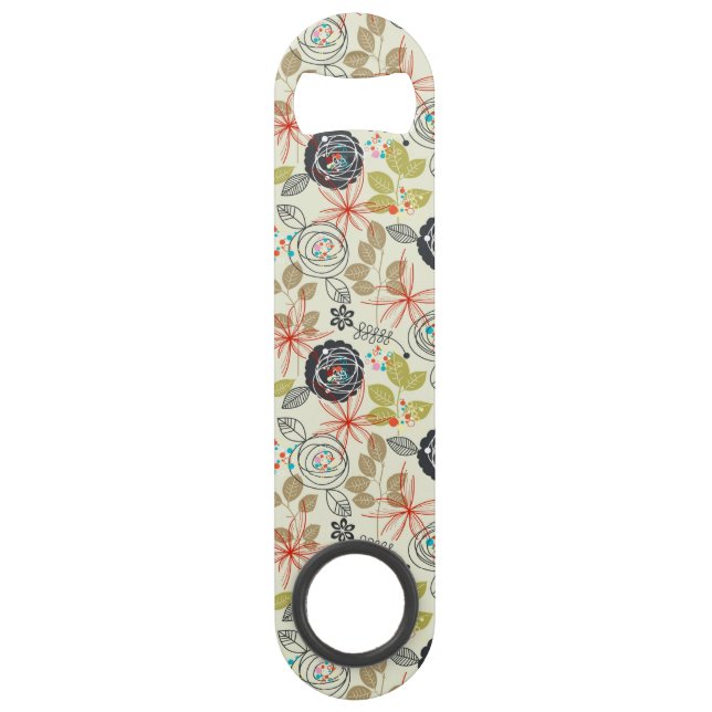 Floral background 3 bar key (Front)