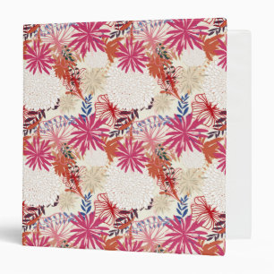 Floral background 3 binder