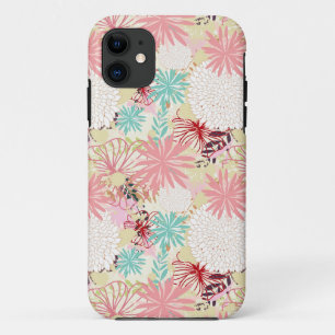 Floral background 4 iPhone 11 case