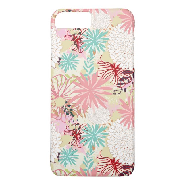 Floral background 4 Case-Mate iPhone case (Back)