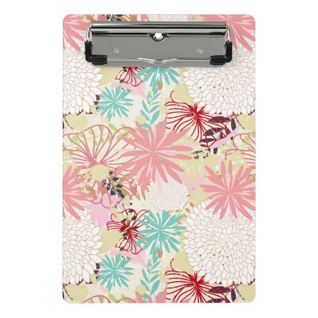 Floral background 4 mini clipboard (Front)