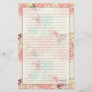 Floral background 4 stationery