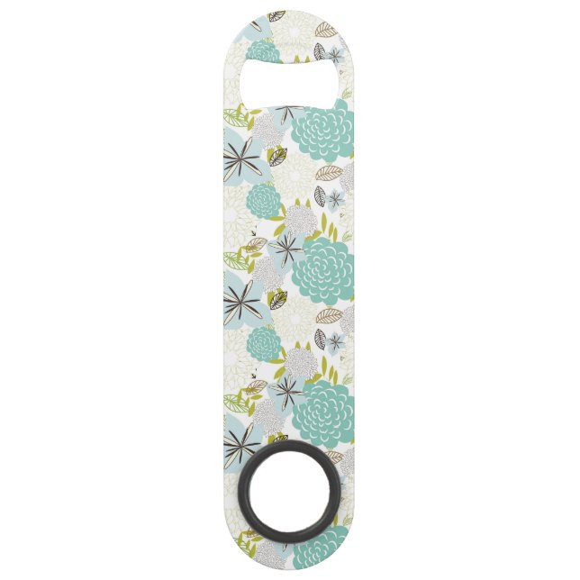 Floral background 5 bar key (Front)