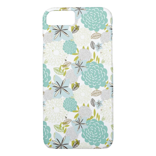Floral background 5 Case-Mate iPhone case (Back)