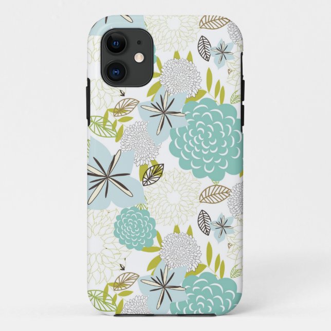 Floral background 5 Case-Mate iPhone case (Back)