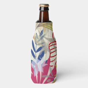 Floral background 6 bottle cooler