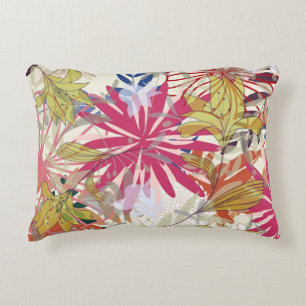 Floral background 6 decorative pillow