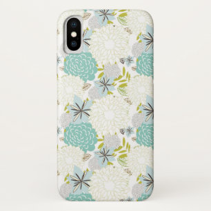 Floral background iPhone x case