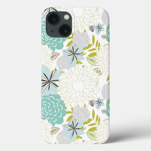 Floral background Case-Mate iPhone case (Back)