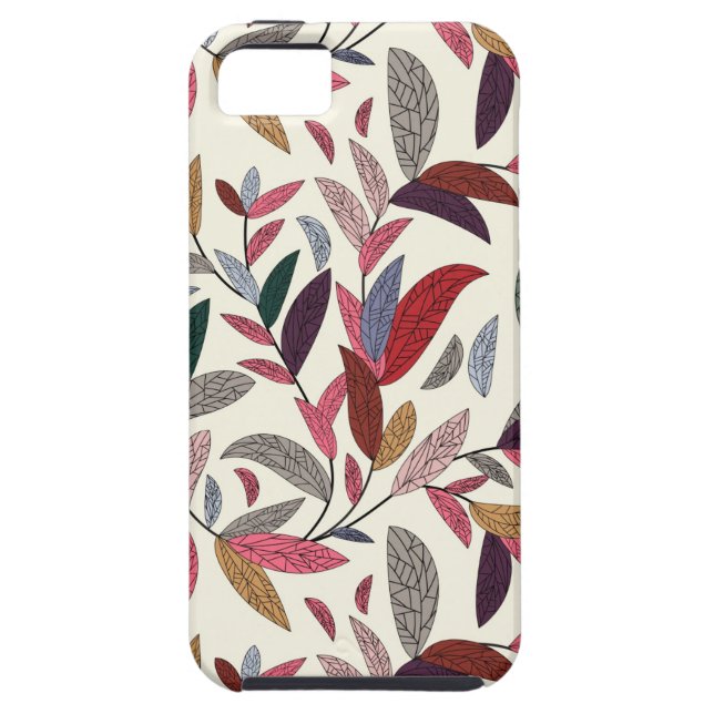 Floral background Case-Mate iPhone case (Back)