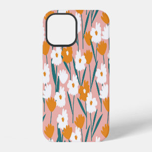 Floral background: seamless flower print iPhone 12 case