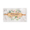 Floral Bakery Rolling Pin Patisserie white marble