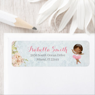 Floral Ballerina Adresse de retour