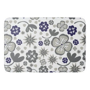 Floral Bath Mat