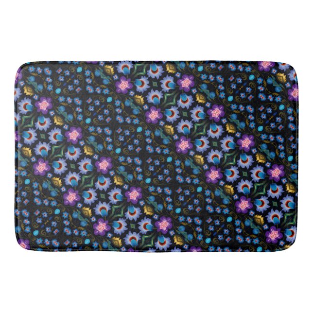 floral bath mat (Front)