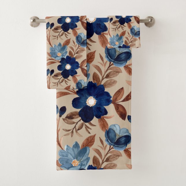 Floral Bath Towel Set (Insitu)