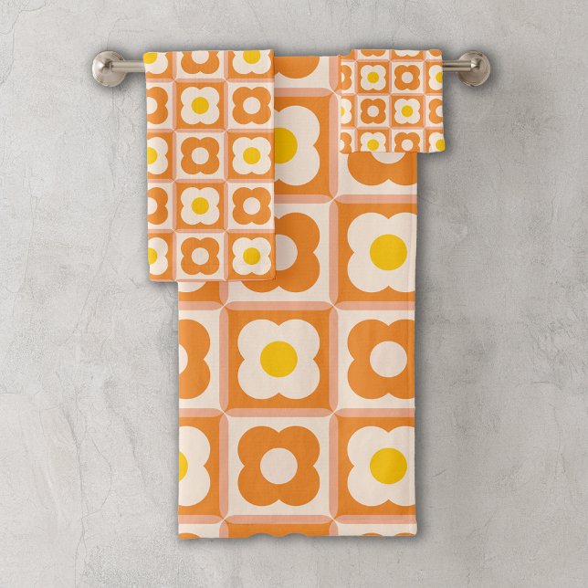 Floral Bath Towel Set (Creator Uploaded)