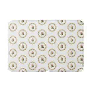 Floral Bathroom Bath Mat