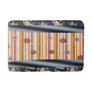 Floral Bathroom Bathmat
