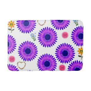 Floral Bathroom Bathmat