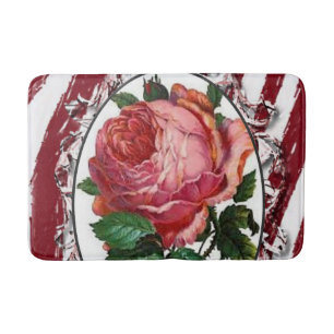 Floral Bathroom Bathmat