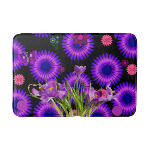 Floral Bathroom Bathmat