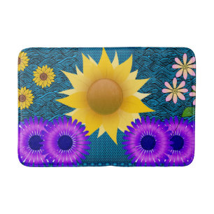 Floral Bathroom Bathmat