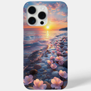 Floral Beach Sunset Phone Case – Summer Vibes