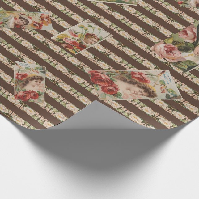 Floral Beauties Wrapping Paper (Corner)