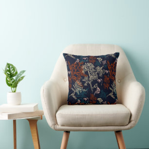 Floral Beautiful Pattern Throw Pillow